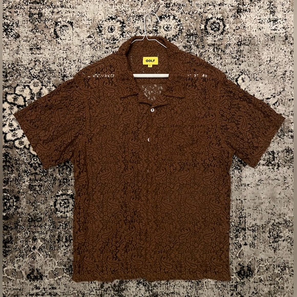 GOLF Lace Pattern Button-Up - Picture 1 of 4